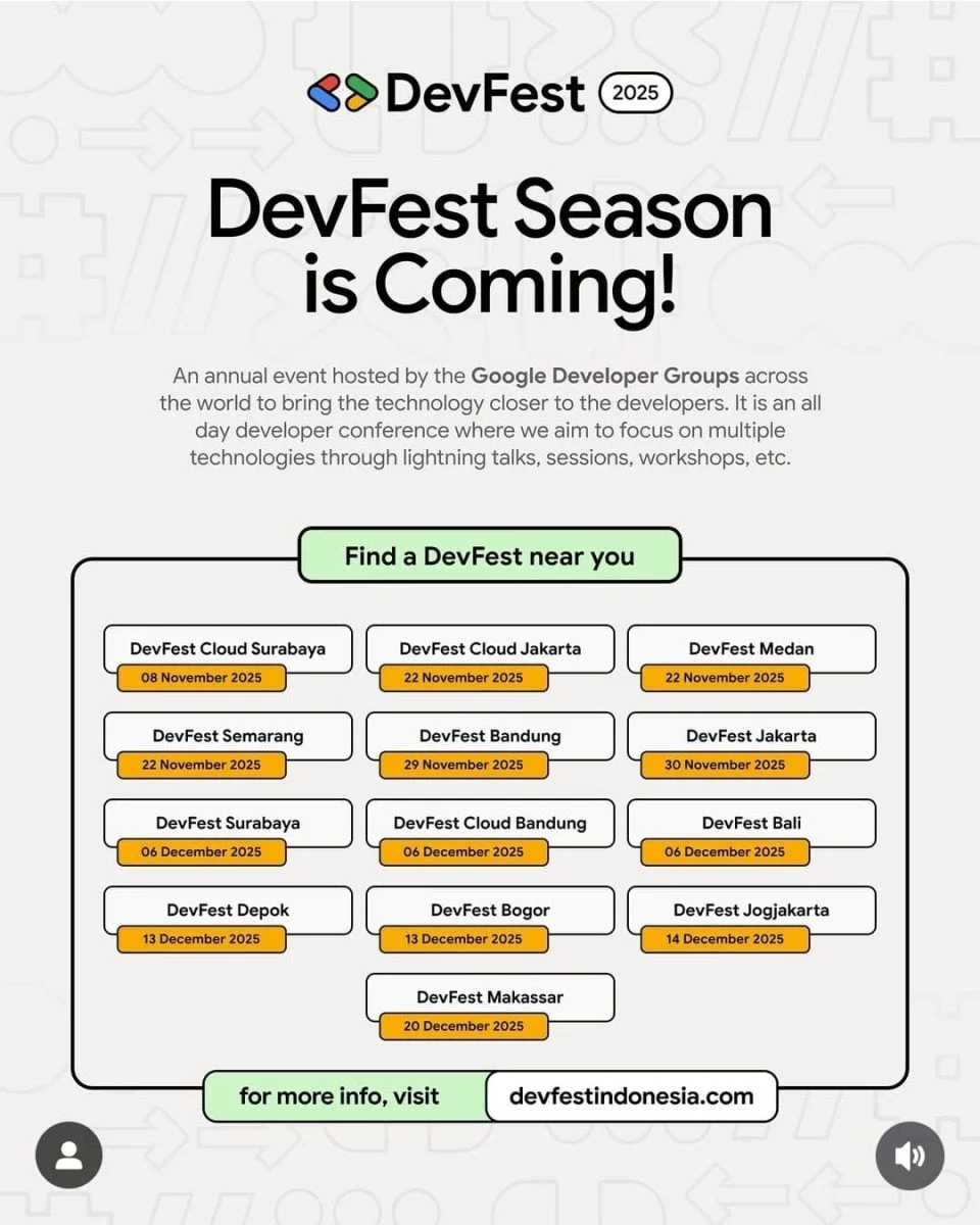 DevFest 2025 is Coming: Building the Future with AI and Cloud